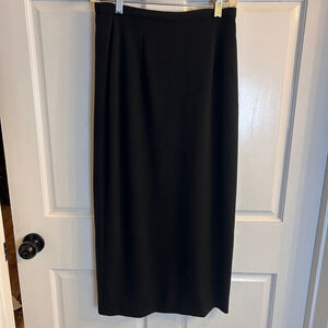 Women's Italy midi Skirt, Size 40 (4), Black
